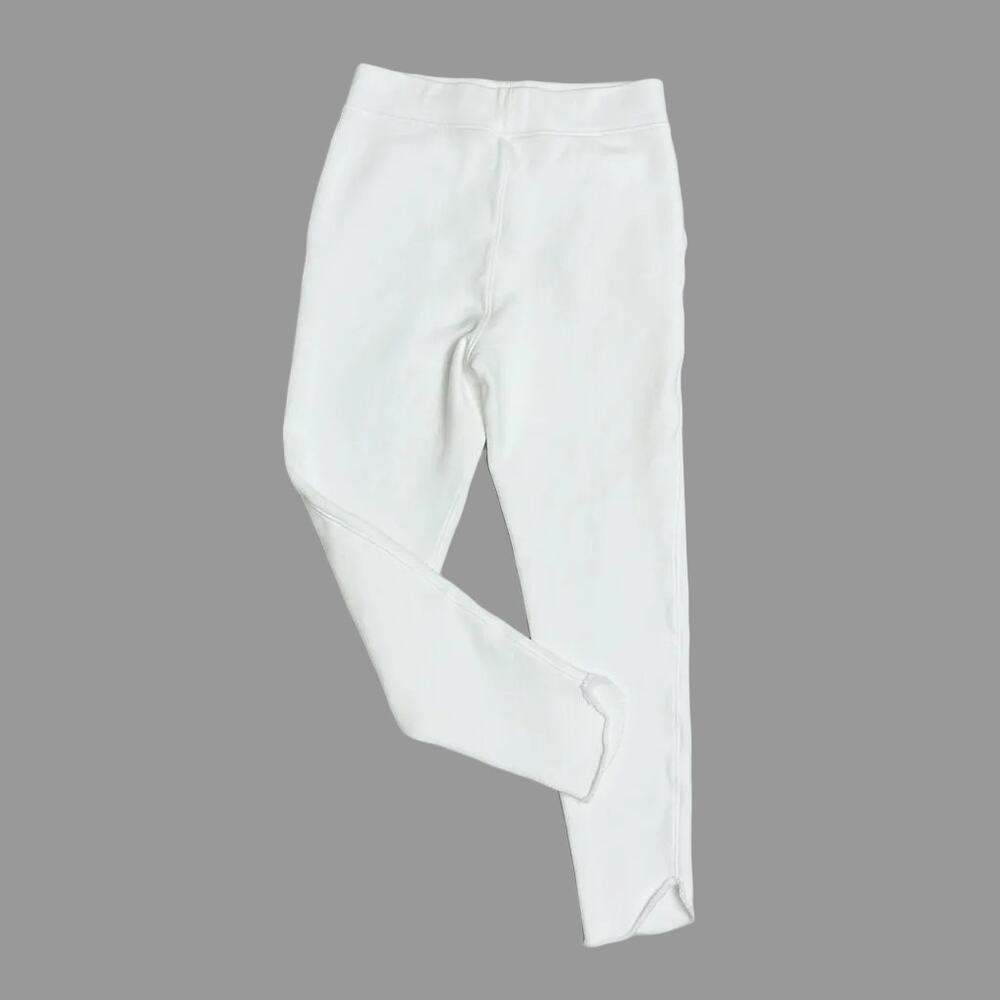 Frank & Eileen white Tulip sweatpants, size XS